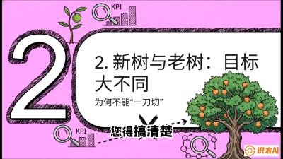 第3节：【春肥策略】开春底肥：新树&ldquo;扩版图&rdquo;，老树&ldquo;点引擎&rdquo;，课程：《柑橘底肥&ldquo;翻身账&rdquo;：从改土到高产的实战全书》