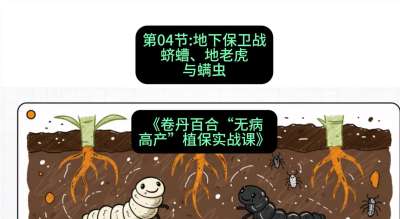 第04节：地下保卫战&mdash;&mdash;蛴螬、地老虎与螨虫 ，课程：《卷丹百合&ldquo;无病高产&rdquo;植保实战课》#识农AI